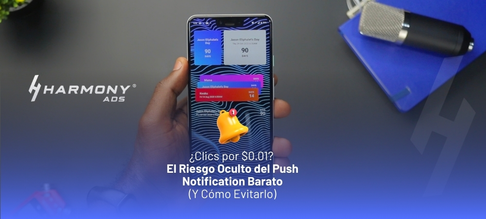 ¿Clics por $0.01? El Riesgo Oculto del Push Notification Barato (Y Cómo Evitarlo)